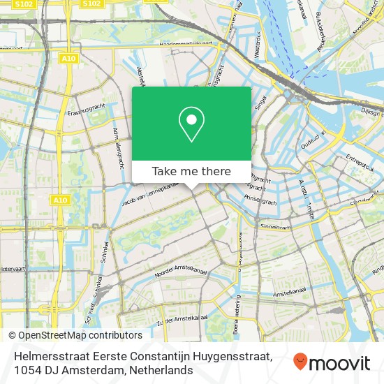 Helmersstraat Eerste Constantijn Huygensstraat, 1054 DJ Amsterdam map