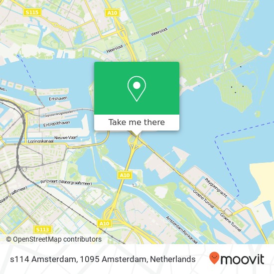 s114 Amsterdam, 1095 Amsterdam map