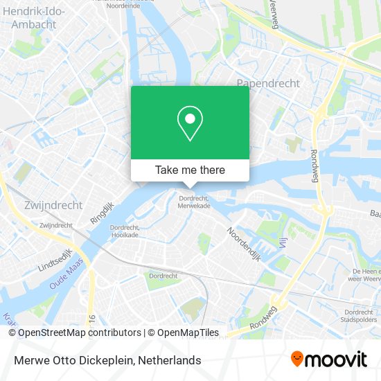 Merwe Otto Dickeplein map