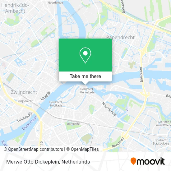 Merwe Otto Dickeplein map