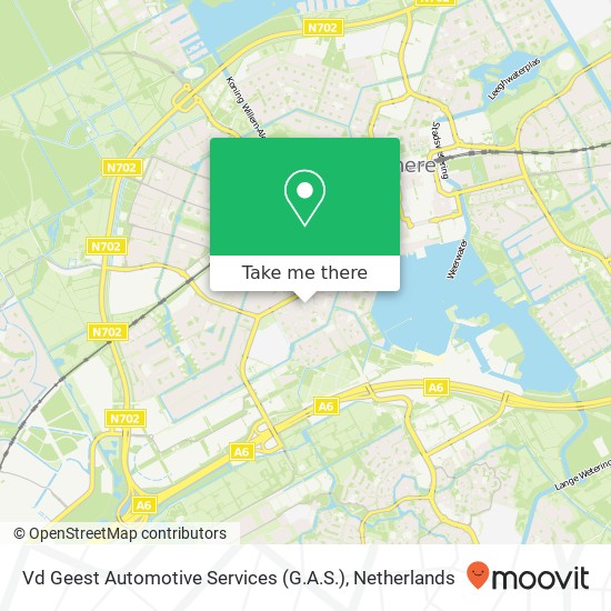 Vd Geest Automotive Services (G.A.S.) map