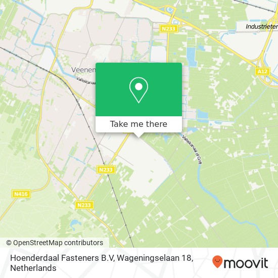 Hoenderdaal Fasteners B.V, Wageningselaan 18 map