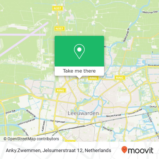 Anky.Zwemmen, Jelsumerstraat 12 map