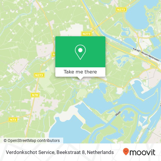 Verdonkschot Service, Beekstraat 8 Karte