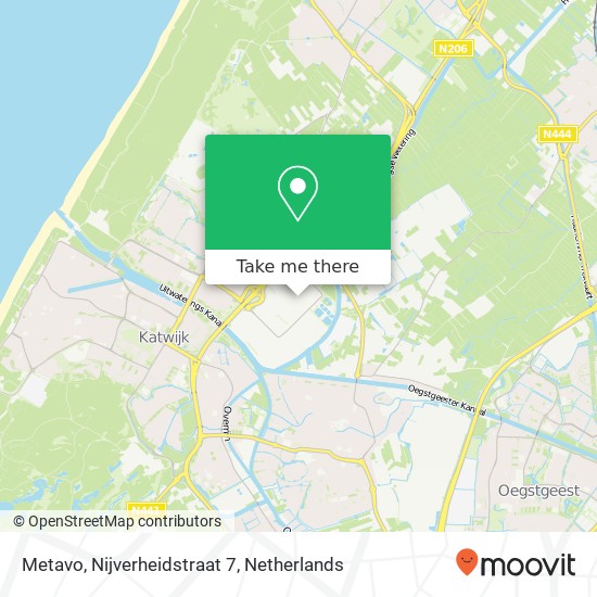 Metavo, Nijverheidstraat 7 Karte