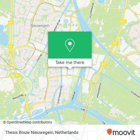 Thesis Bouw Nieuwegein map
