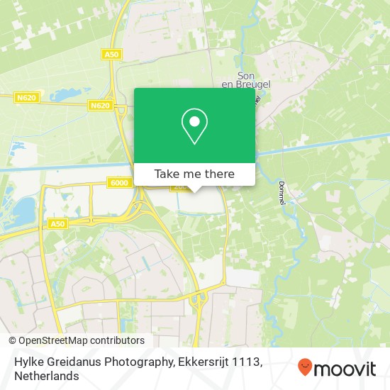 Hylke Greidanus Photography, Ekkersrijt 1113 map