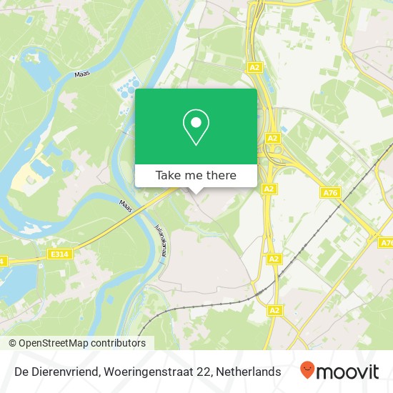 De Dierenvriend, Woeringenstraat 22 map