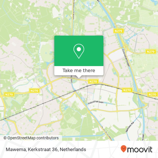 Mawema, Kerkstraat 36 map