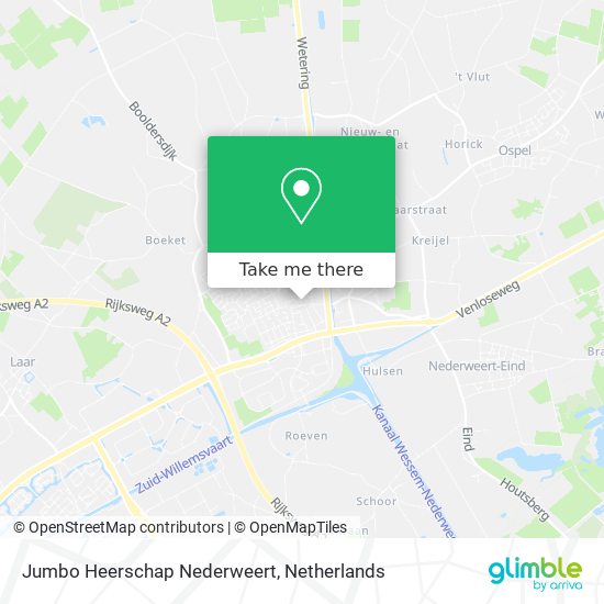 Jumbo Heerschap Nederweert Karte