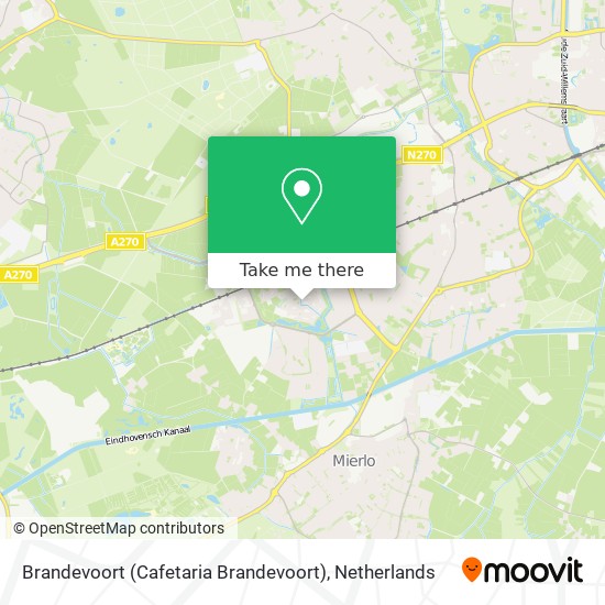 Brandevoort (Cafetaria Brandevoort) map