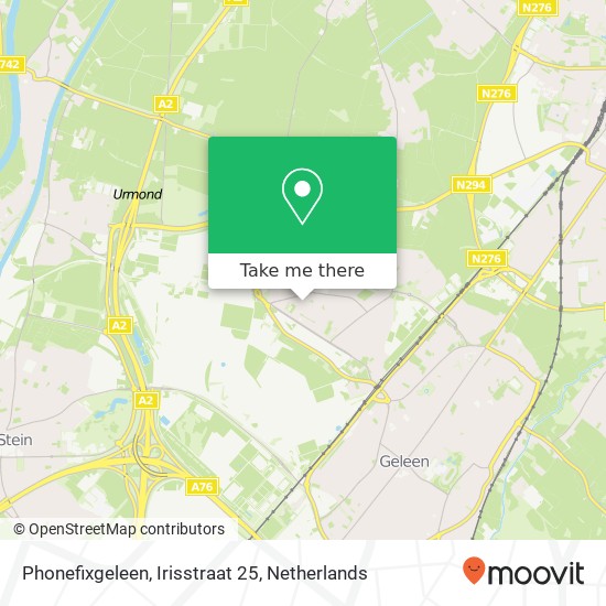 Phonefixgeleen, Irisstraat 25 map