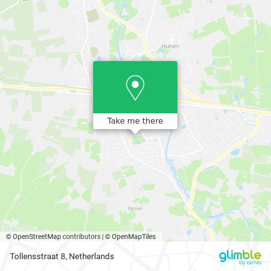 Tollensstraat 8 map