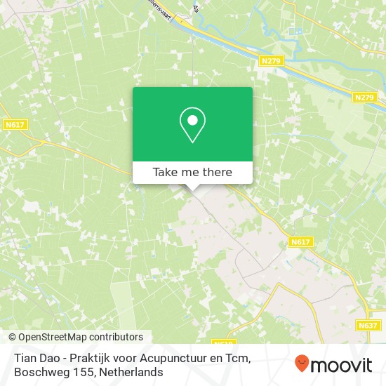 Tian Dao - Praktijk voor Acupunctuur en Tcm, Boschweg 155 map