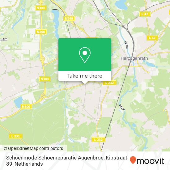 Schoenmode Schoenreparatie Augenbroe, Kipstraat 89 Karte