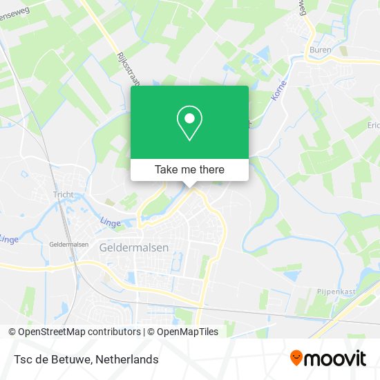 Tsc de Betuwe map