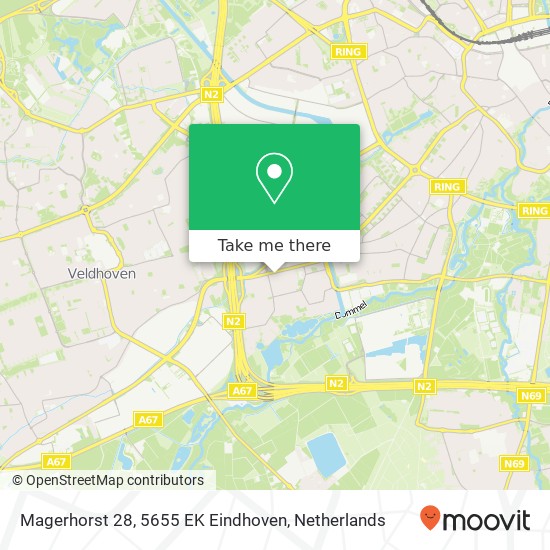 Magerhorst 28, 5655 EK Eindhoven map