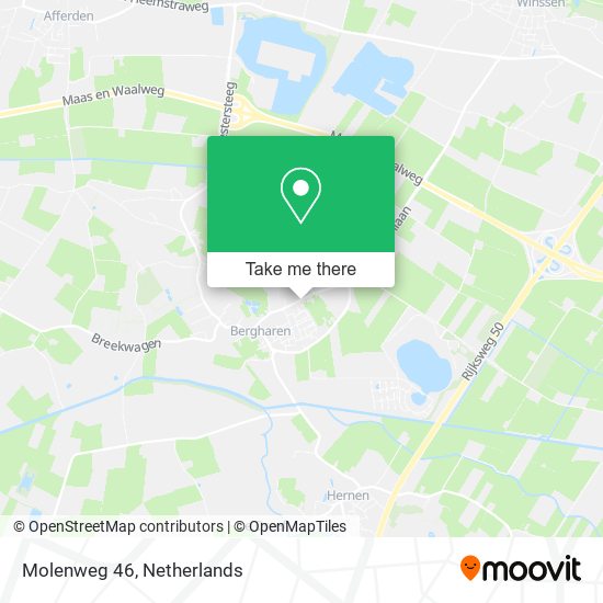 Molenweg 46 map