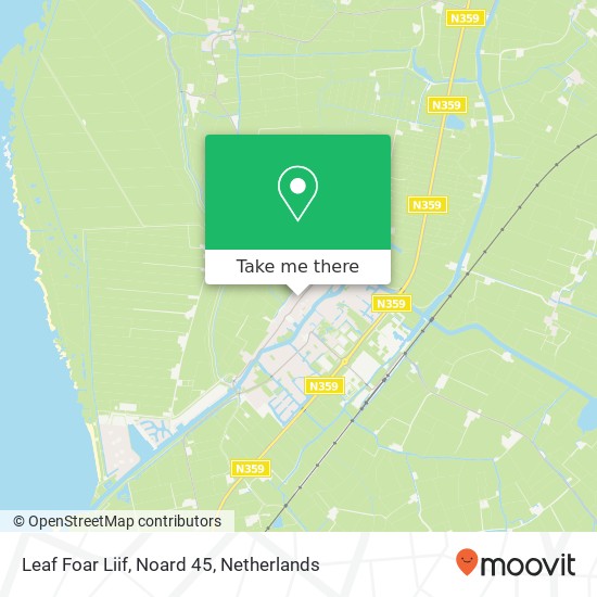 Leaf Foar Liif, Noard 45 map