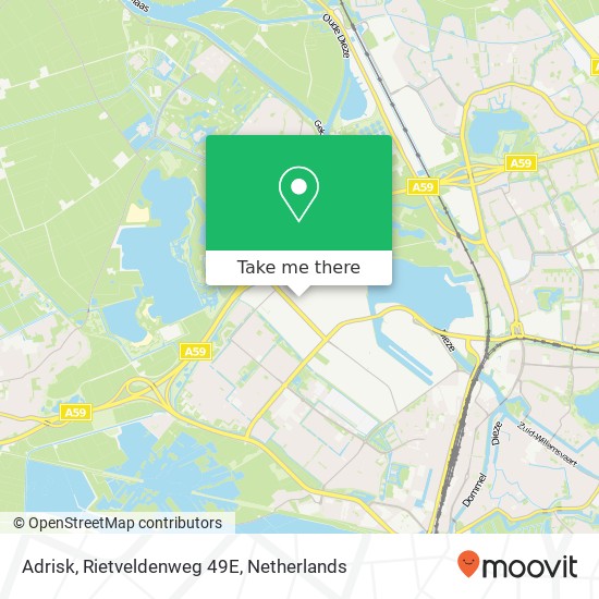 Adrisk, Rietveldenweg 49E map