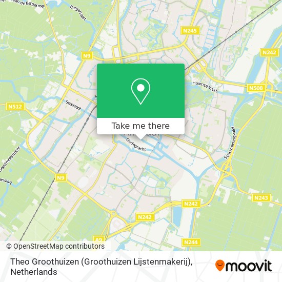 Theo Groothuizen (Groothuizen Lijstenmakerij) Karte