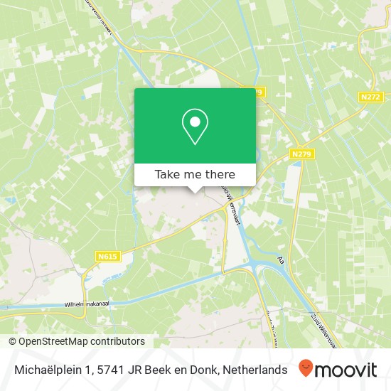 Michaëlplein 1, 5741 JR Beek en Donk map