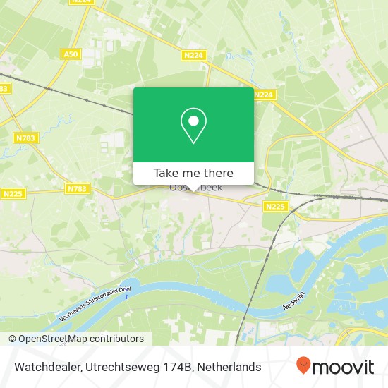 Watchdealer, Utrechtseweg 174B map