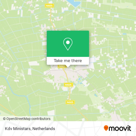 Kdv Ministars map