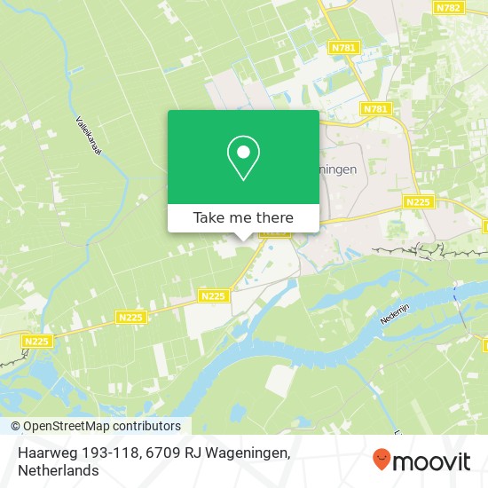 Haarweg 193-118, 6709 RJ Wageningen map