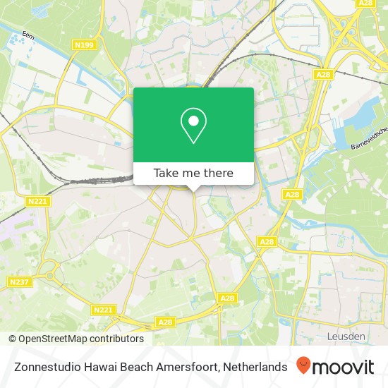 Zonnestudio Hawai Beach Amersfoort Karte