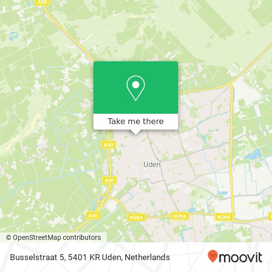 Busselstraat 5, 5401 KR Uden map