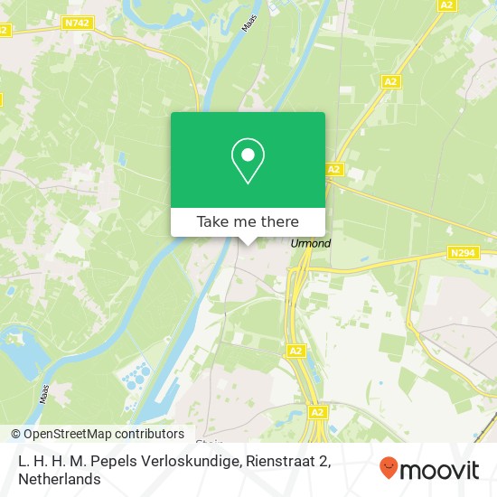 L. H. H. M. Pepels Verloskundige, Rienstraat 2 map