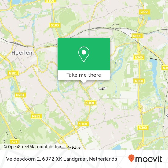 Veldesdoorn 2, 6372 XK Landgraaf map