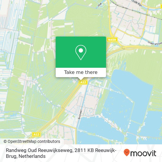 Randweg Oud Reeuwijkseweg, 2811 KB Reeuwijk-Brug map