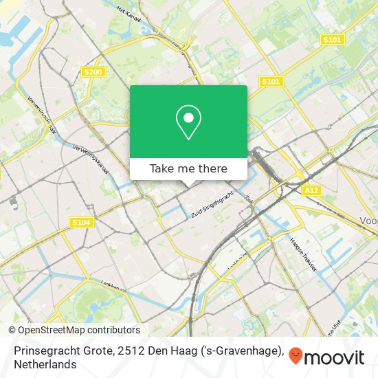 Prinsegracht Grote, 2512 Den Haag ('s-Gravenhage) map