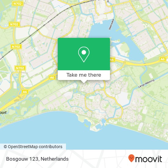 Bosgouw 123 map