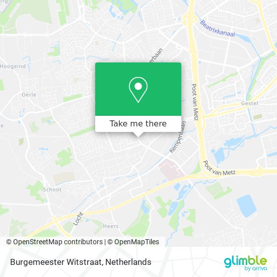 Burgemeester Witstraat map