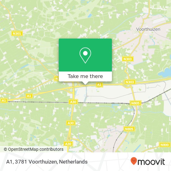 A1, 3781 Voorthuizen map