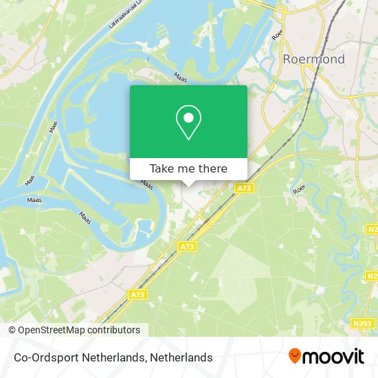 Co-Ordsport Netherlands map