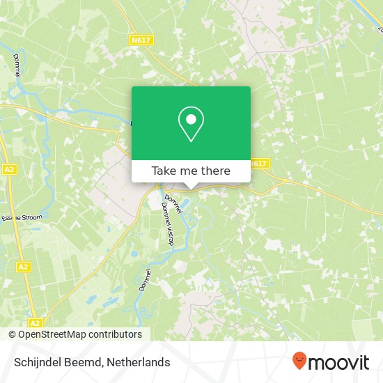 Schijndel Beemd map