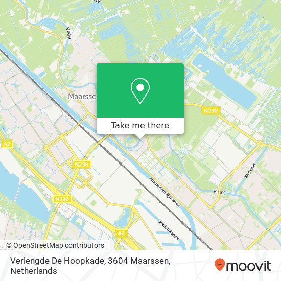 Verlengde De Hoopkade, 3604 Maarssen map