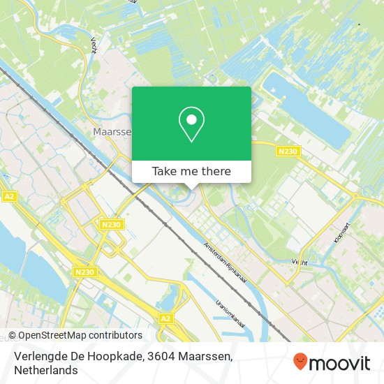 Verlengde De Hoopkade, 3604 Maarssen Karte