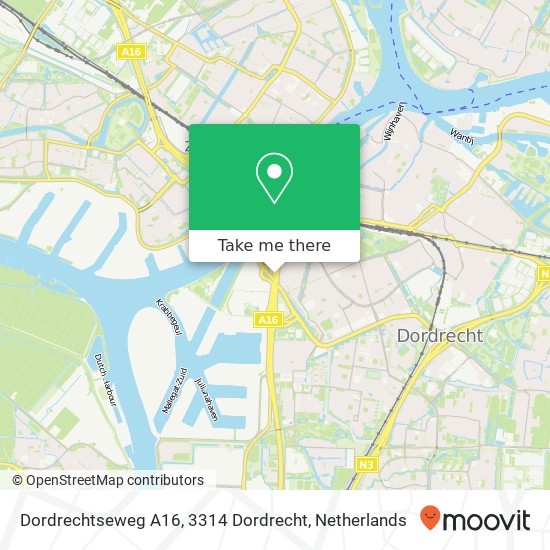Dordrechtseweg A16, 3314 Dordrecht map
