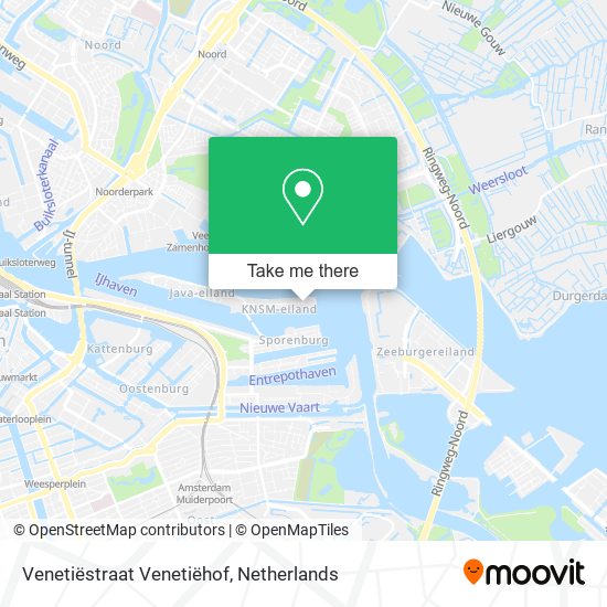 Venetiëstraat Venetiëhof map