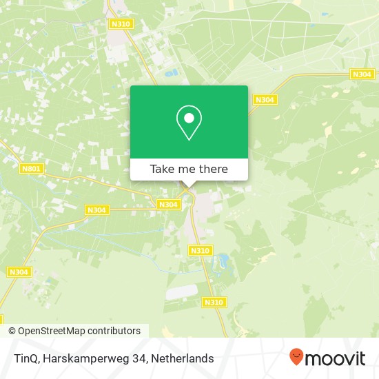 TinQ, Harskamperweg 34 map