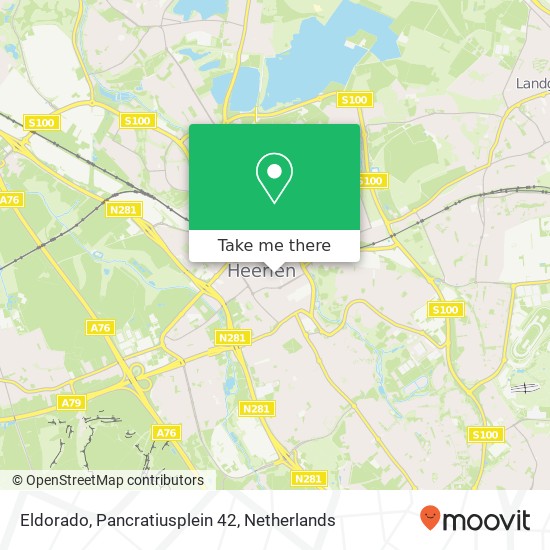 Eldorado, Pancratiusplein 42 map