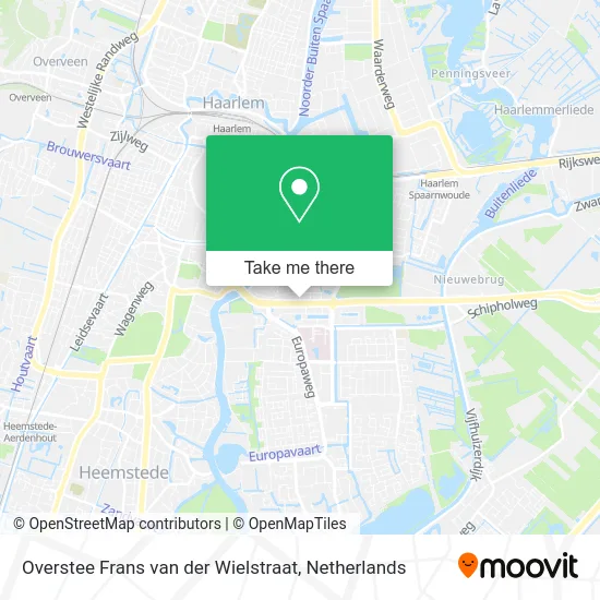 Overstee Frans van der Wielstraat map