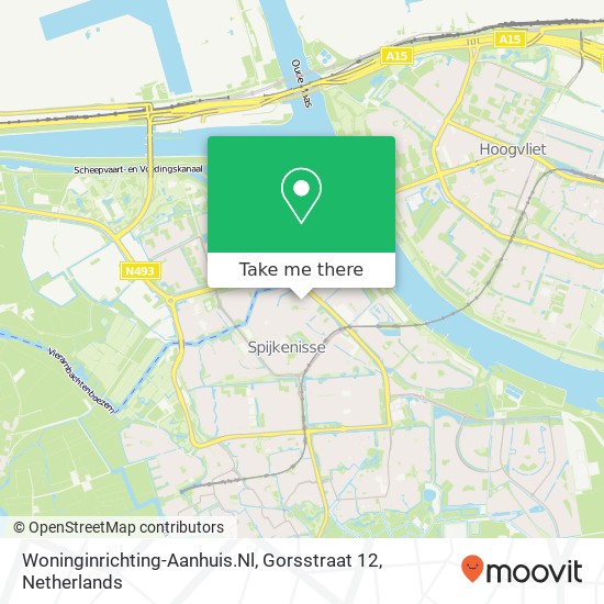 Woninginrichting-Aanhuis.Nl, Gorsstraat 12 Karte