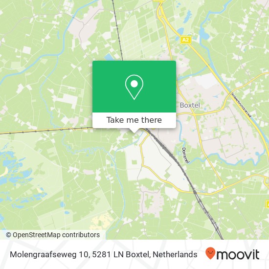 Molengraafseweg 10, 5281 LN Boxtel map