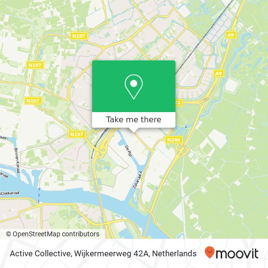 Active Collective, Wijkermeerweg 42A map